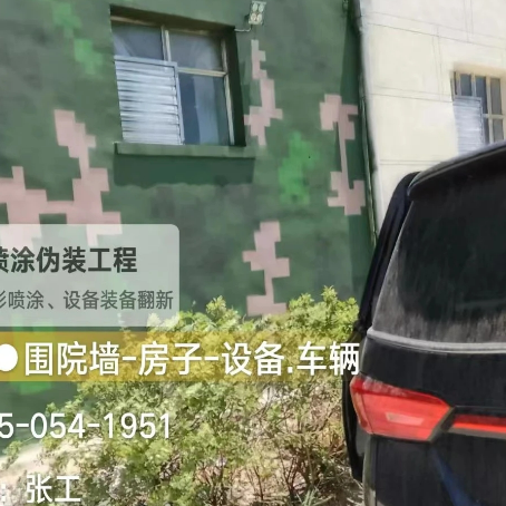 海淀数码迷彩漆施工